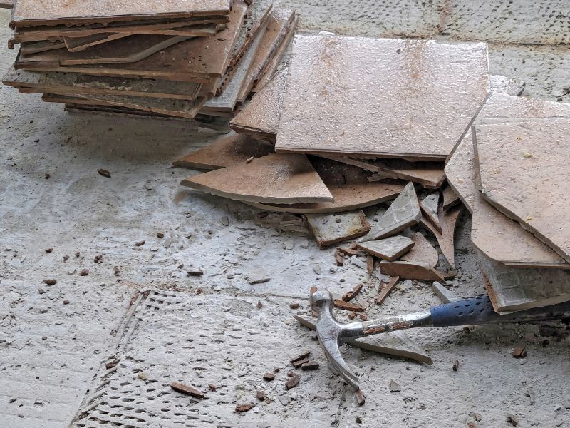 Bathroom Floor Replacement in Katy, TX