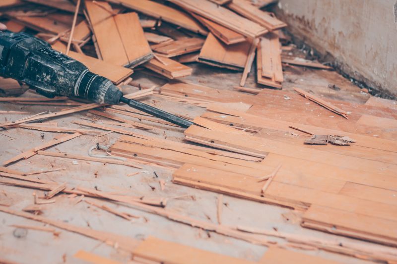 Engineered Hardwood Removal