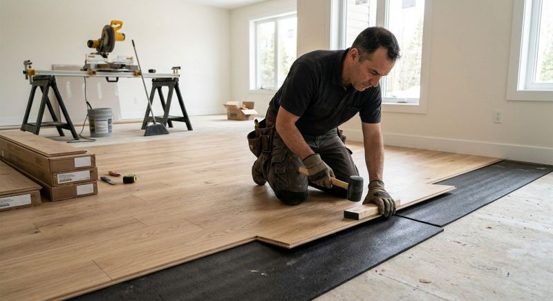 Engineered Hardwood Removal